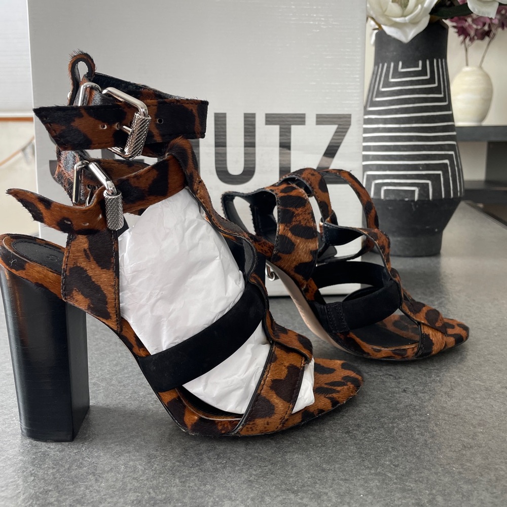 Schutz heeled sandals